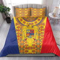 Romania Traditional Embroidery Pattern Bedding Set