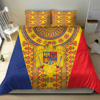 Romania Traditional Embroidery Pattern Bedding Set