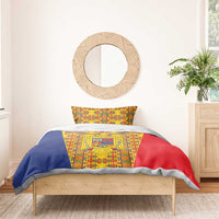 Romania Traditional Embroidery Pattern Bedding Set