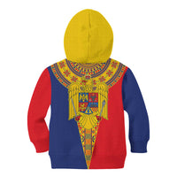 Romania Traditional Embroidery Pattern Kid Hoodie