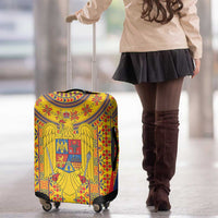 Romania Traditional Embroidery Pattern Luggage Cover