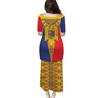 Romania Traditional Embroidery Pattern Puletasi