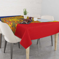 Romania Traditional Embroidery Pattern Tablecloth