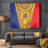 Romania Traditional Embroidery Pattern Tapestry