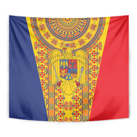 Romania Traditional Embroidery Pattern Tapestry