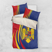Romania Flag Day Personalized Bedding Set National Golden Eagle