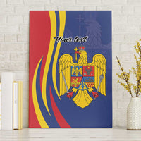 Romania Flag Day Personalized Canvas Wall Art National Golden Eagle