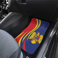 Romania Flag Day Personalized Car Mats National Golden Eagle