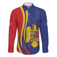 Romania Flag Day Personalized Family Matching Mermaid Dress and Hawaiian Shirt National Golden Eagle