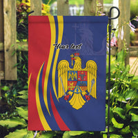 Romania Flag Day Personalized Garden Flag National Golden Eagle