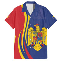 Romania Flag Day Personalized Hawaiian Shirt National Golden Eagle