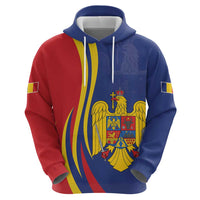 Romania Flag Day Personalized Hoodie National Golden Eagle
