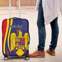 Romania Flag Day Personalized Luggage Cover National Golden Eagle
