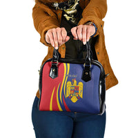 Romania Flag Day Personalized Shoulder Handbag National Golden Eagle
