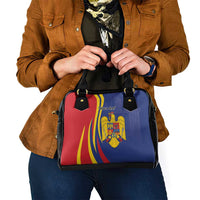 Romania Flag Day Personalized Shoulder Handbag National Golden Eagle