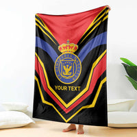 Haiti 1814-1820 Personalized Blanket Haitian Flag of the Kingdom