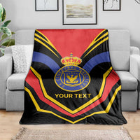 Haiti 1814-1820 Personalized Blanket Haitian Flag of the Kingdom