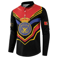 Haiti 1814-1820 Personalized Button Sweatshirt Haitian Flag of the Kingdom