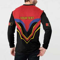 Haiti 1814-1820 Personalized Button Sweatshirt Haitian Flag of the Kingdom