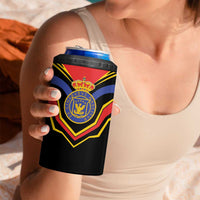 Haiti 1814-1820 Personalized 4 in 1 Can Cooler Tumbler Haitian Flag of the Kingdom