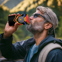 Haiti 1814-1820 Personalized 4 in 1 Can Cooler Tumbler Haitian Flag of the Kingdom