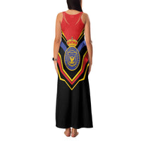 Haiti 1814-1820 Personalized Family Matching Tank Maxi Dress and Hawaiian Shirt Haitian Flag of the Kingdom