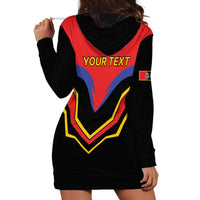 Haiti 1814-1820 Personalized Hoodie Dress Haitian Flag of the Kingdom