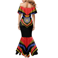 Haiti 1814-1820 Personalized Mermaid Dress Haitian Flag of the Kingdom