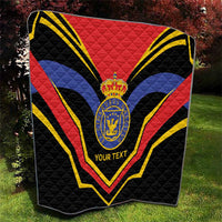 Haiti 1814-1820 Personalized Quilt Haitian Flag of the Kingdom