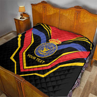 Haiti 1814-1820 Personalized Quilt Haitian Flag of the Kingdom