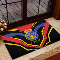 Haiti 1814-1820 Personalized Rubber Doormat Haitian Flag of the Kingdom