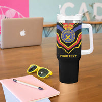 Haiti 1814-1820 Personalized Tumbler With Handle Haitian Flag of the Kingdom