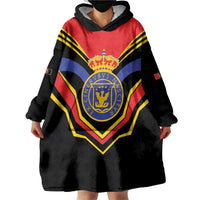 Haiti 1814-1820 Personalized Wearable Blanket Hoodie Haitian Flag of the Kingdom