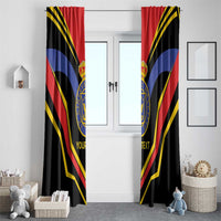 Haiti 1814-1820 Personalized Window Curtain Haitian Flag of the Kingdom