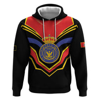 Haiti 1814-1820 Personalized Zip Hoodie Haitian Flag of the Kingdom