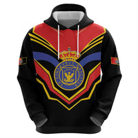 Haiti 1814-1820 Personalized Zip Hoodie Haitian Flag of the Kingdom