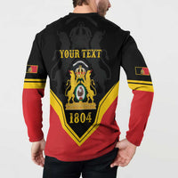 Haiti First Empire 1804-1806 Personalized Button Sweatshirt Haiti Liberte ou la Mort!
