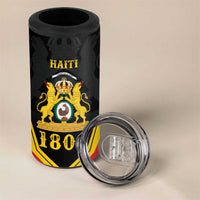 Haiti First Empire 1804-1806 Personalized 4 in 1 Can Cooler Tumbler Haiti Liberte ou la Mort!