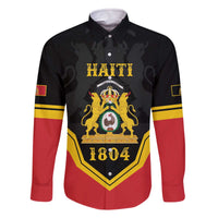 Haiti First Empire 1804-1806 Personalized Family Matching Off The Shoulder Long Sleeve Dress and Hawaiian Shirt Haiti Liberte ou la Mort!