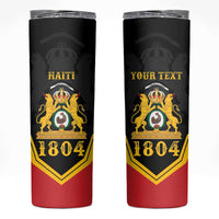 Haiti First Empire 1804-1806 Personalized Skinny Tumbler Haiti Liberte ou la Mort!