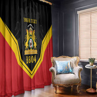 Haiti First Empire 1804-1806 Personalized Window Curtain Haiti Liberte ou la Mort!