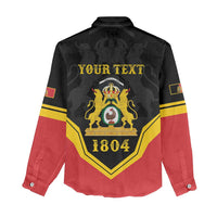 Haiti First Empire 1804-1806 Personalized Women Casual Shirt Haiti Liberte ou la Mort!