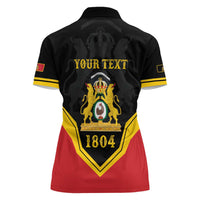 Haiti First Empire 1804-1806 Personalized Women Polo Shirt Haiti Liberte ou la Mort!
