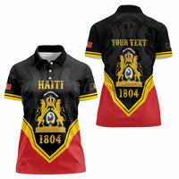 Haiti First Empire 1804-1806 Personalized Women Polo Shirt Haiti Liberte ou la Mort!