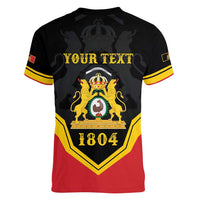 Haiti First Empire 1804-1806 Personalized Women V-Neck T-Shirt Haiti Liberte ou la Mort!