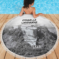 Haiti Pride Citadelle Laferriere 1804 Personalized Beach Blanket