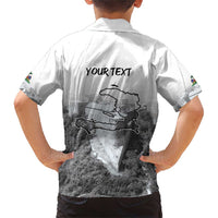 Haiti Pride Citadelle Laferriere 1804 Personalized Family Matching Short Sleeve Bodycon Dress and Hawaiian Shirt