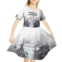 Haiti Pride Citadelle Laferriere 1804 Personalized Kid Short Sleeve Dress