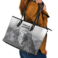 Haiti Pride Citadelle Laferriere 1804 Personalized Leather Tote Bag