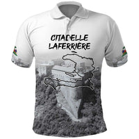 Haiti Pride Citadelle Laferriere 1804 Personalized Polo Shirt